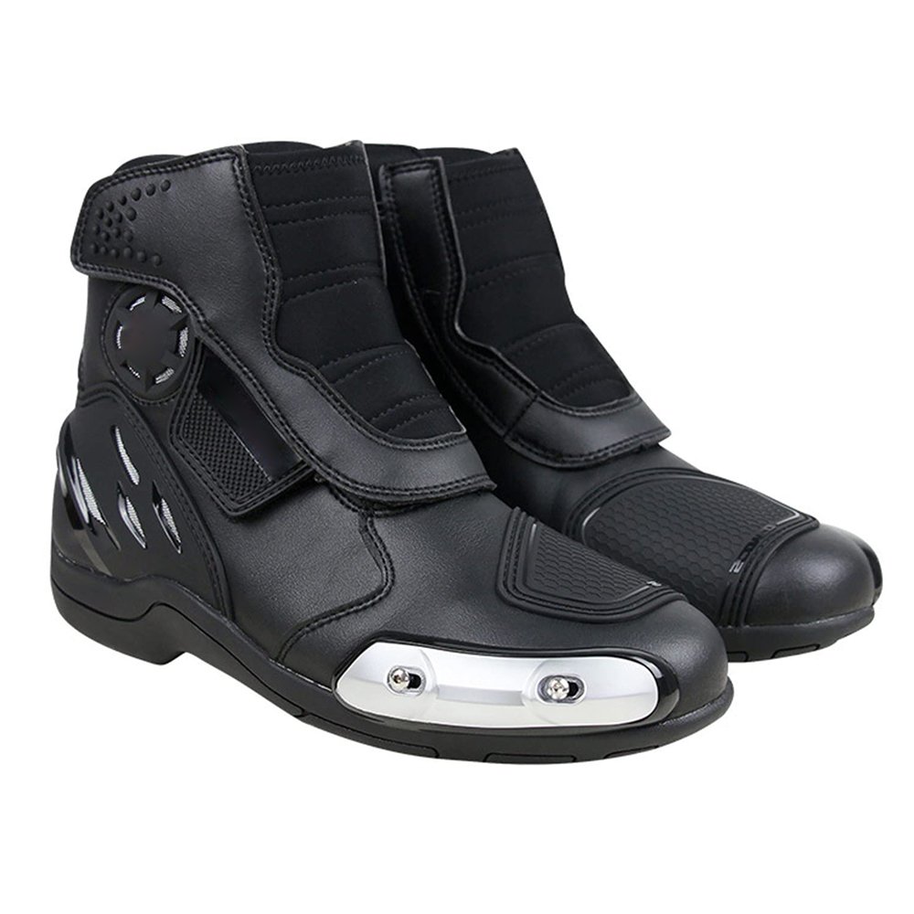 Motorbike Short Leather Shoes